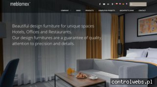 Producent mebli hotelowych, mebli użytkowych - Meblomex S.A.