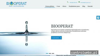operat wodnoprawny - biooperat.pl