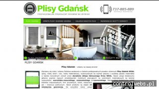Plisy Gdańsk - plisy okienne na wymiar.