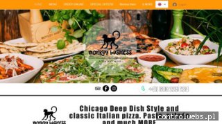 Smak Chicago w Krakowie, czyli Monkey Business Pizza&More