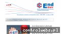 Screenshot strony www.endcorr.pl