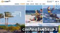 Screenshot strony kitesurfing.pl