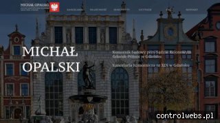 Komornik sądowy Gdańsk Północ - Michał Opalski