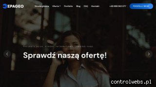 Epageo strony internetowe i landing pages