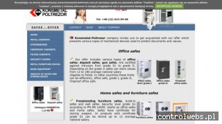 Kasa pancerna - konsmetal-poltrezor.com.pl
