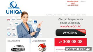 Ubezpieczenia Warszawa - uniqa.waw.pl