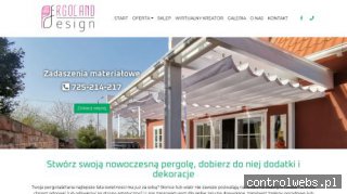 Zdaszenia materiałowe - pergoland.pl