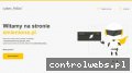 Screenshot strony www.zmieniona.pl