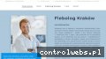 Screenshot strony www.flebologkrakow.pl
