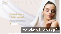 Screenshot strony jdwbeauty.pl