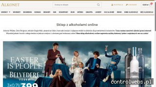 Mocne alkohole sklep - alkonet.pl