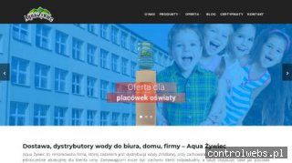 Dostawa wody do domu - aquazywiec.pl