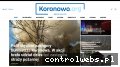 Screenshot strony koronowo.org