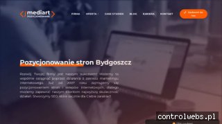 Firma pozycjonująca Bydgoszcz - mediart.pl