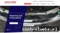 Screenshot strony www.auto-sport.com.pl