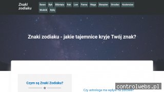 Znaki zodiaku