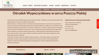 Domki letniskowe na Mazurach Wiartel