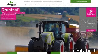 AGRO Diogra - Sprzedaż i rozsiewanie wapna nawozowego