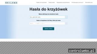 Haslowo.pl - pomożemy Ci w krzyżówkach!
