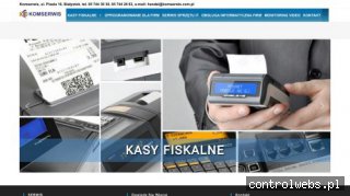 Firma informatyczna Komserwis – Komputery, kasy fiskalne