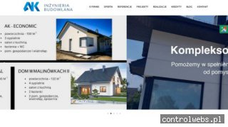 projekty domów Bielsko-Biała ak-inzynieriabudowlana.pl