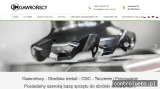 Gawrońscy - obróbka metali CNC