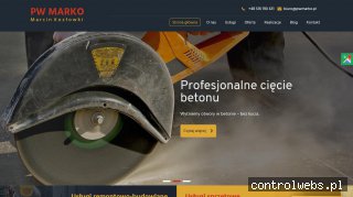 Profesjonalne cięcia w betonie pwmarko.pl