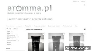 Aromma.pl - Świece zapachowe tworzone z pasją