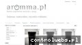 Screenshot strony aromma.pl