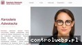 Screenshot strony www.adwokatleszczynska.pl