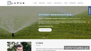 Lupus - systemy nawadniania