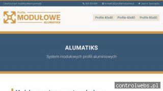 ALUMATIKS | Modułowe profile aluminiowe