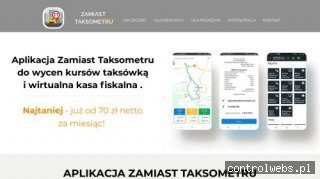 Aplikacja Zamiast Taksometru - innowacja w branży taxi.