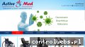Screenshot strony www.active-med.pl