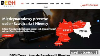 transport polska-szwajcaria Bydgoszcz dech-trans.pl