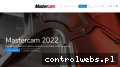 Screenshot strony mastercam.pl