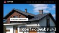 Screenshot strony tectum-dachy.pl