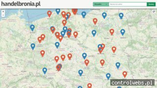 Mapa i katalog sklepów z bronią i strzelnic: handelbronia.pl