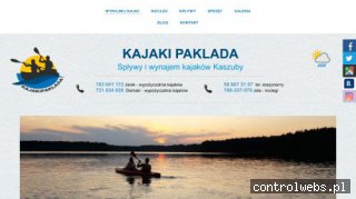 kajaki kaszuby kajakipaklada.pl