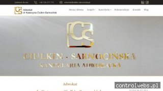 Kancelaria Adwokacka adw. dr Katarzyna Ciulkin-Sarnocińska