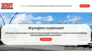 rusztowania modułowe wynajem scaff.pl
