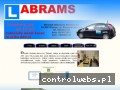 Screenshot strony www.abrams.olsztyn.pl