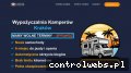 Screenshot strony www.kamperykrakow.pl