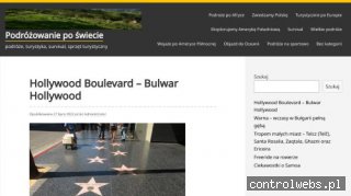 Podróżowanie po świecie - serwis o tematyce turystycznej