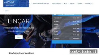 Linka hamulca ręcznego