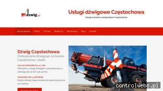 Wynajem dźwigów Częstochowa