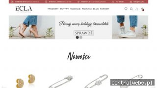 ECLA.pl - sklep internetowy z biżuterią srebrną i złotą