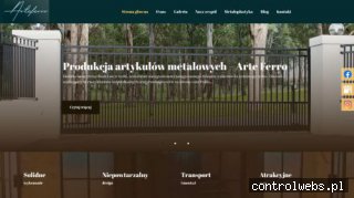 konstrukcje metalowe Łódź arte-ferro.pl