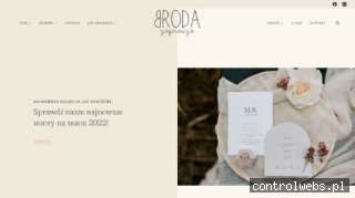 pudło na koperty weselne - brodazaprasza.pl