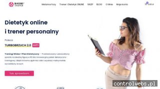 Trener personalny współpraca online - naomitamper.pl
